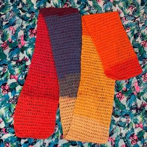Crocheted scarf